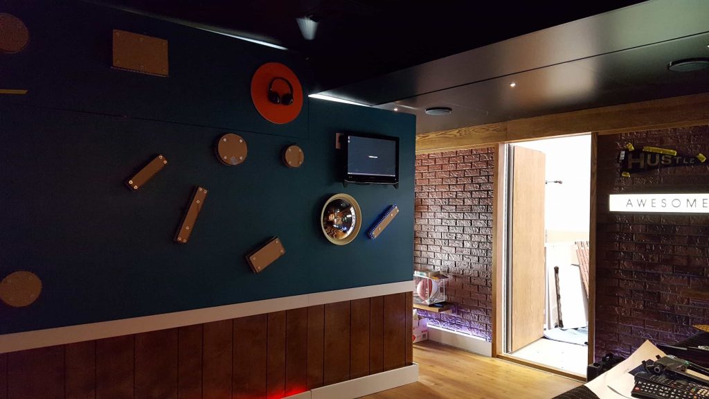 interactive wall experience