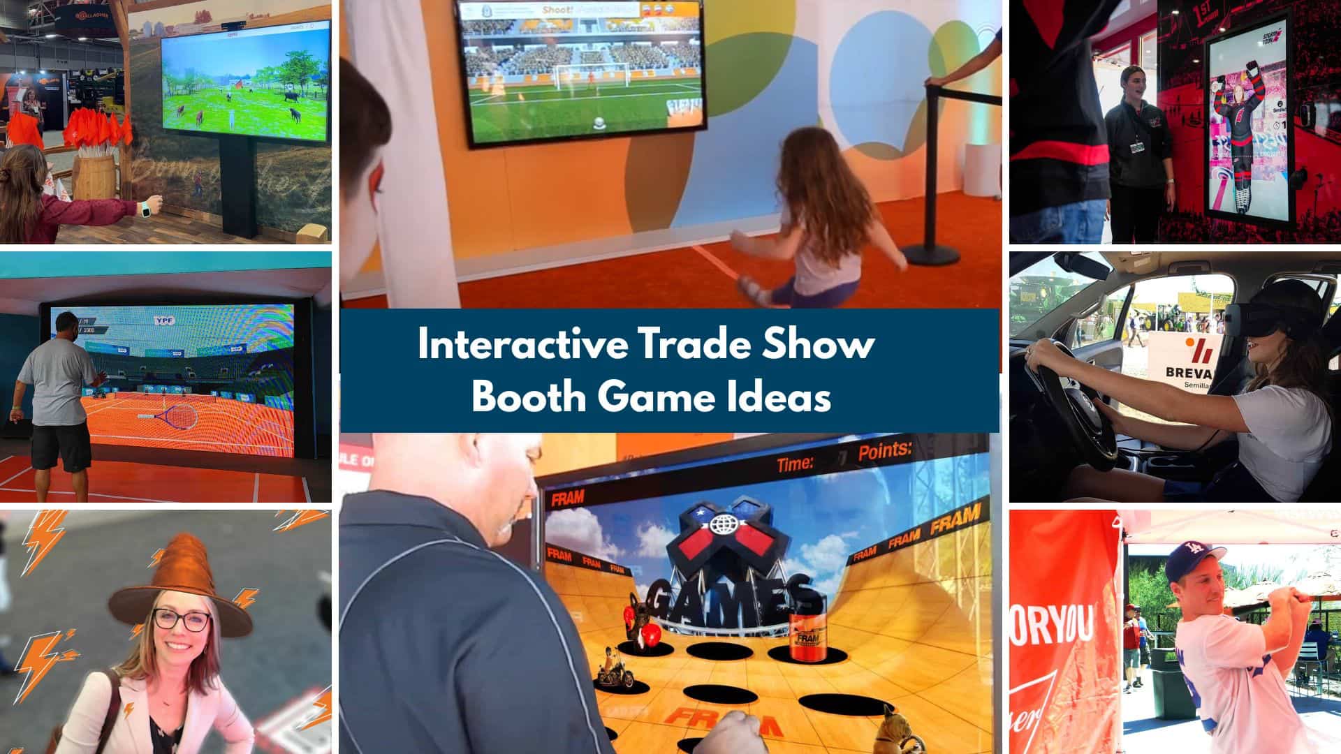 Interactive Trade show booth game ideas