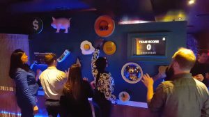 Interactive Reaction Wall experience