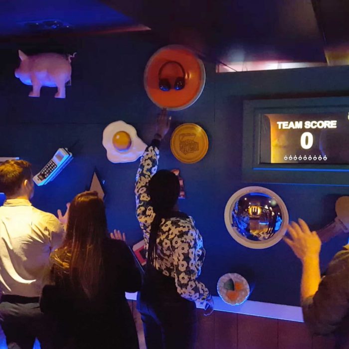 Interactive Reaction Wall experience