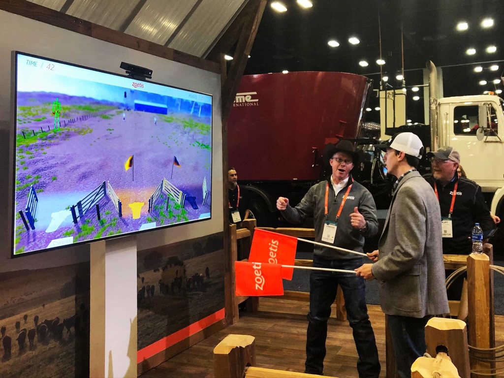 3d cow motion game