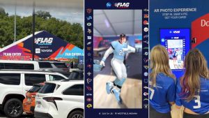 NFL FLAG Championships Elation Digital Fan Photo Booth