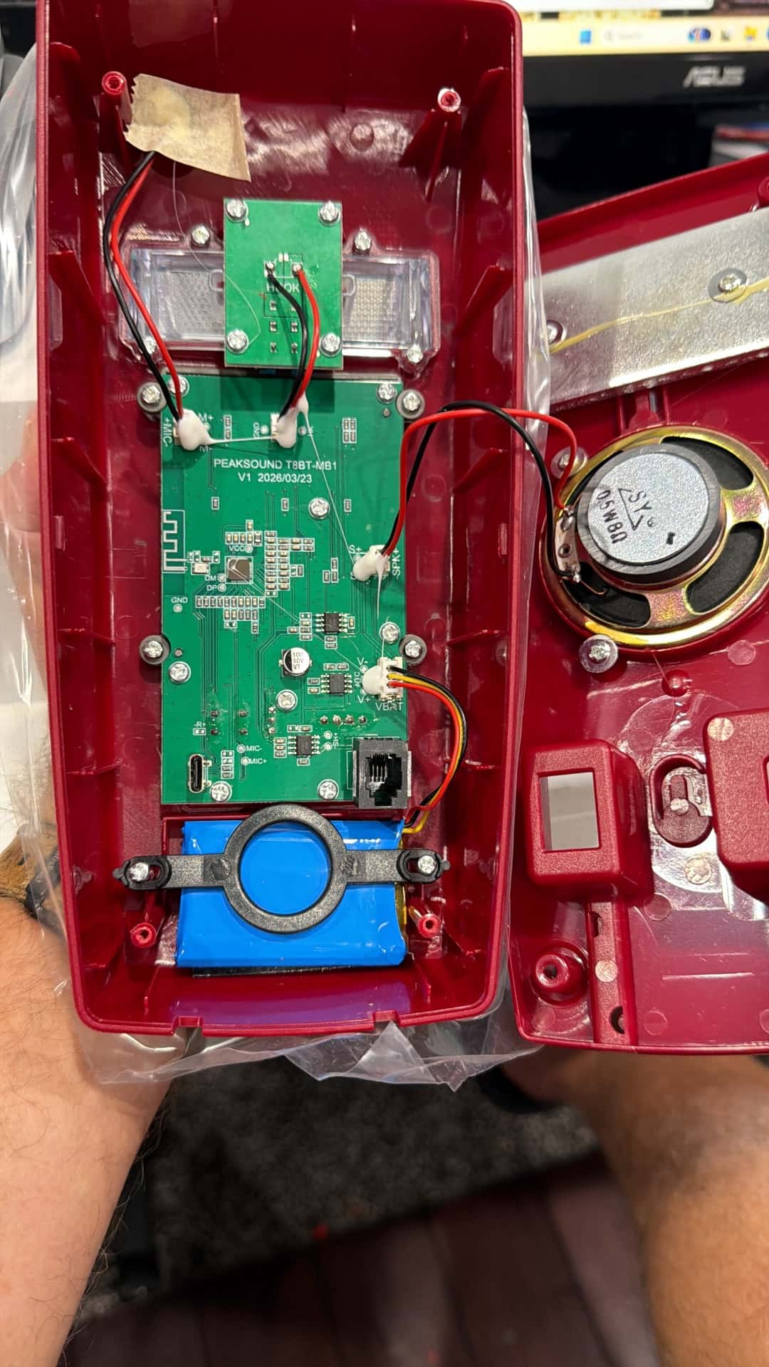 Vintage phone rebuilt as an interactive experience